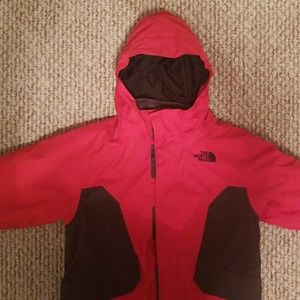 BOYS NORTHFACE  2 IN 1 COAT/JACKET